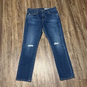 AG Adriano Goldschmied Jeans Women's 25R The Ex Boyfriend Slouchy Slim Denim